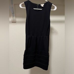 Jcrew black formal dress size 0